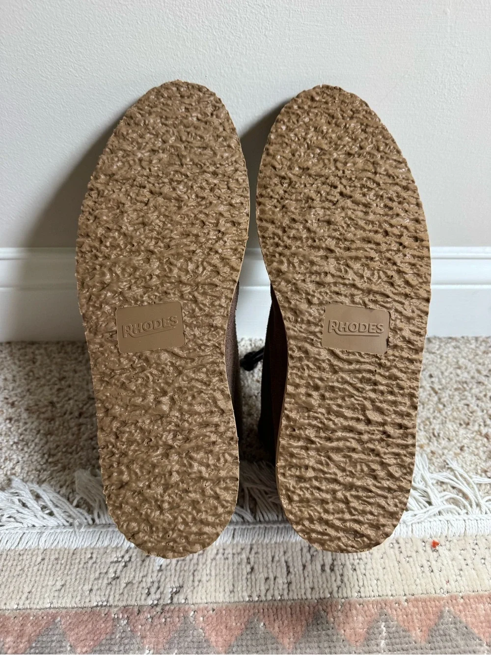 Suede Chukka Boots for Men in Olive-Tan